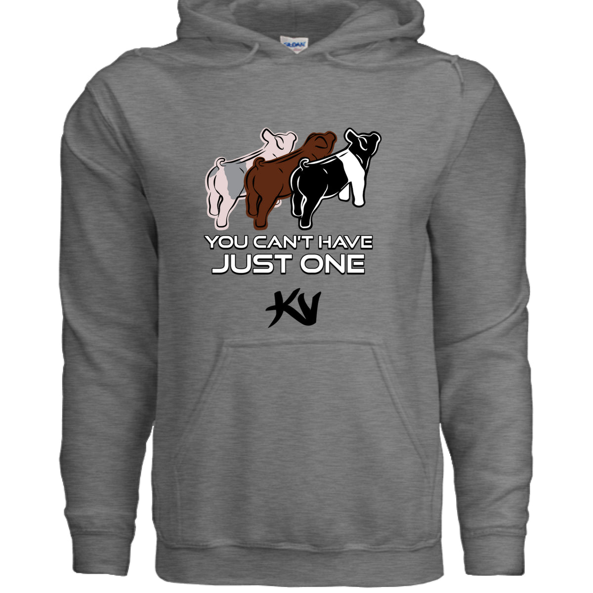 GRAPHITE HEATHER - FRONT